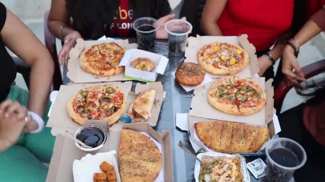 Domino's Full Menu Challenge Pizza, Garlic Bread, Choco Lava, Burger Pizza etc
