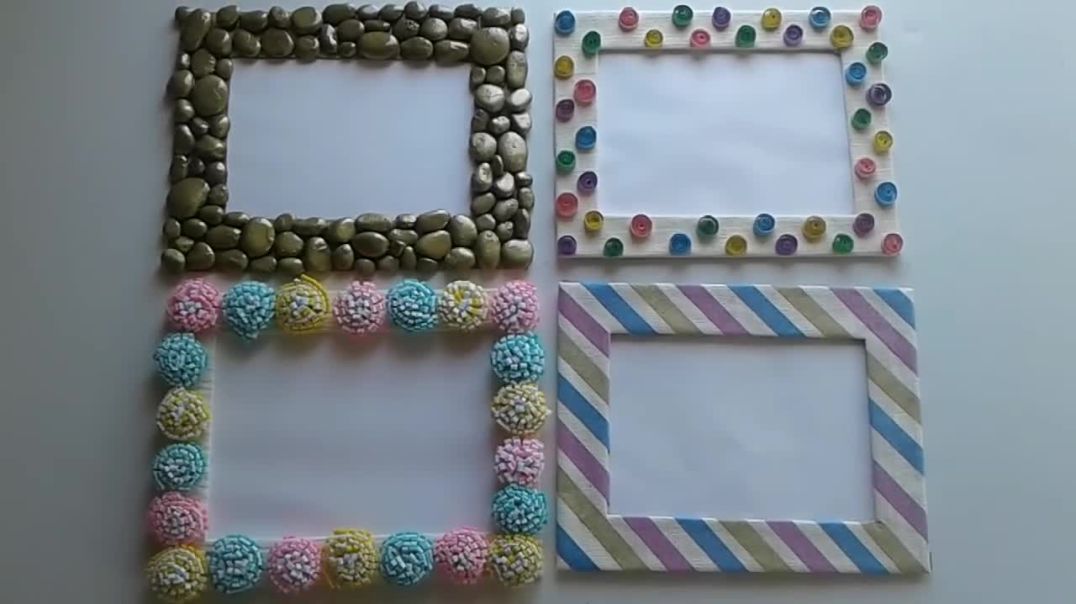 4 Farklı Çerçeve Yapımı _ KENDİN YAP _ DIY Frame Construction