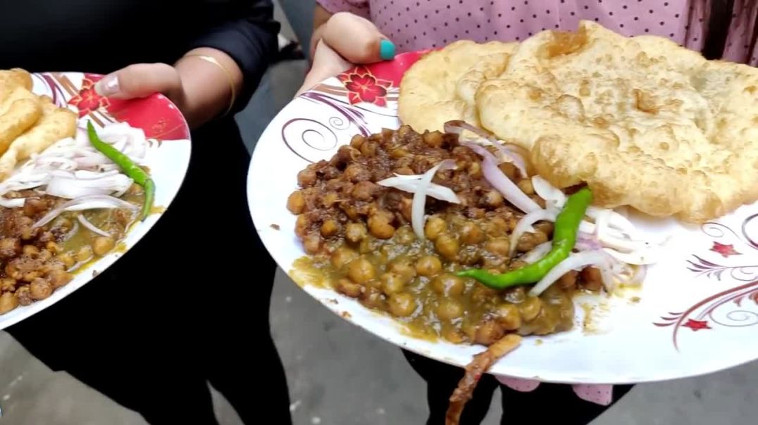 Chhole Bhature Challenge Chhole Bhature Eating Competition