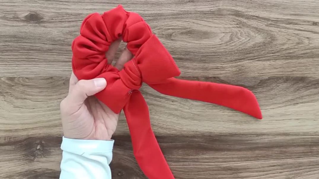 Fiyonklu Saç Lastiği Yapımı _ DIY Rubber Buckle Making