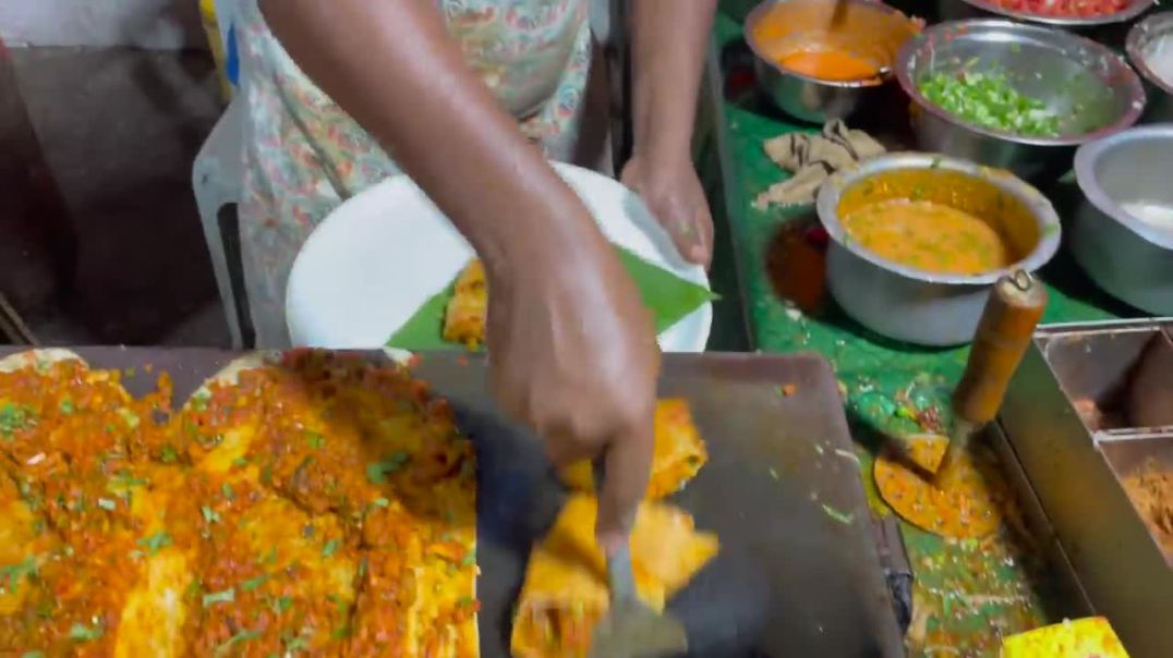 Bulk Dosa Making at Famous Anna Dosa _ Indian Street Food