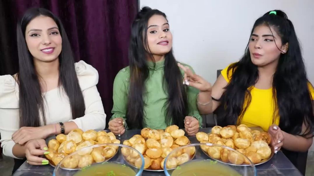 2 Minutes GOLGAPPA CHALLENGE Pani Puri Eating Challenge Golgappa Challenge