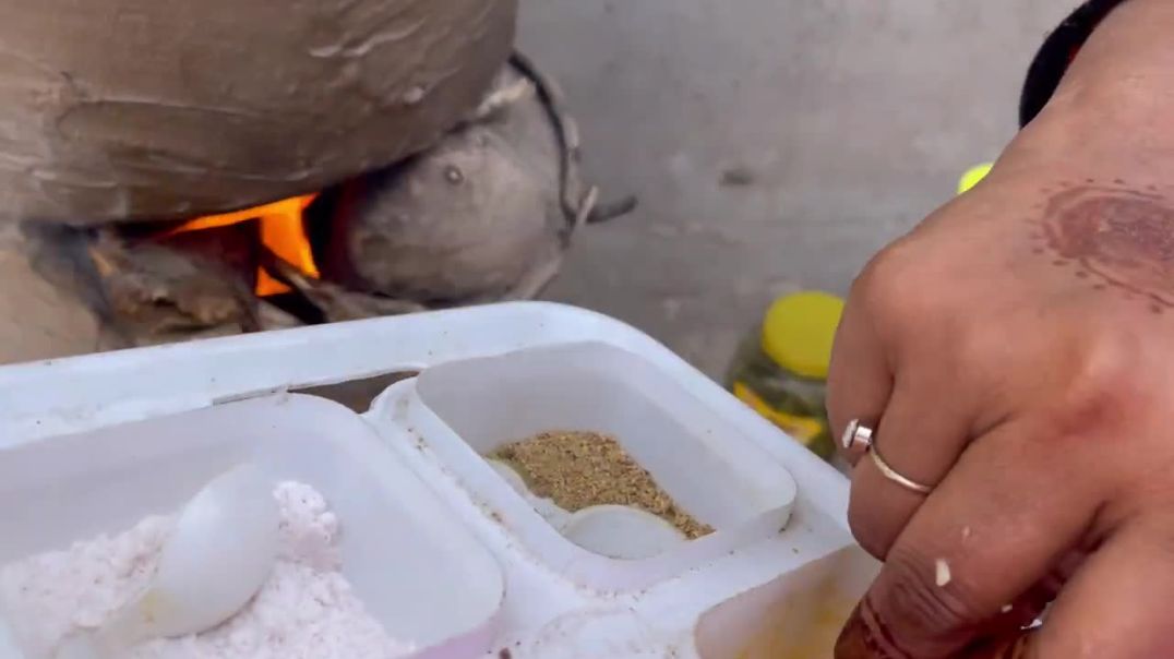 Pakistani Village Kari Pakora Receipe _Pakistani food _ Village food 👌