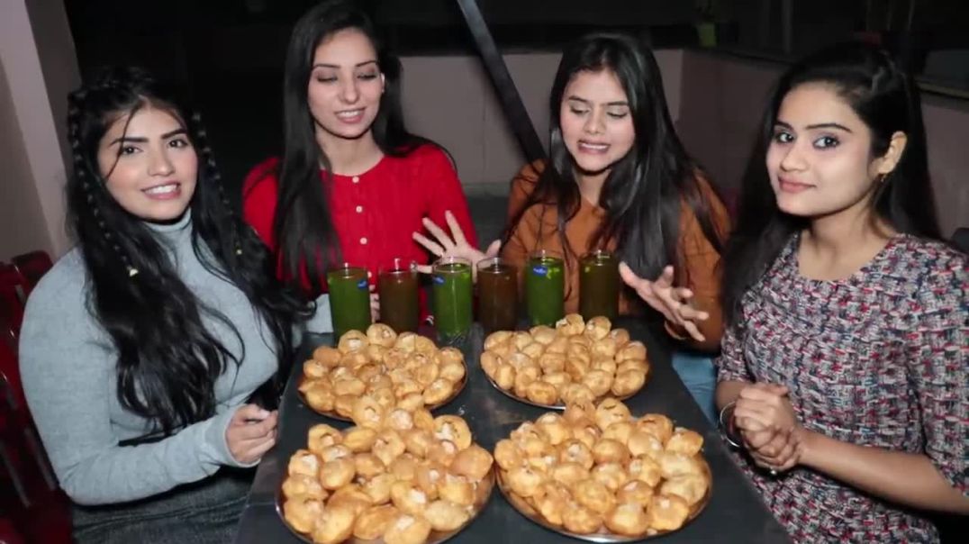 100 Golgappa Challenge 100 Pani Puri Eating Challenge Food Challenge Golgappa Challenge