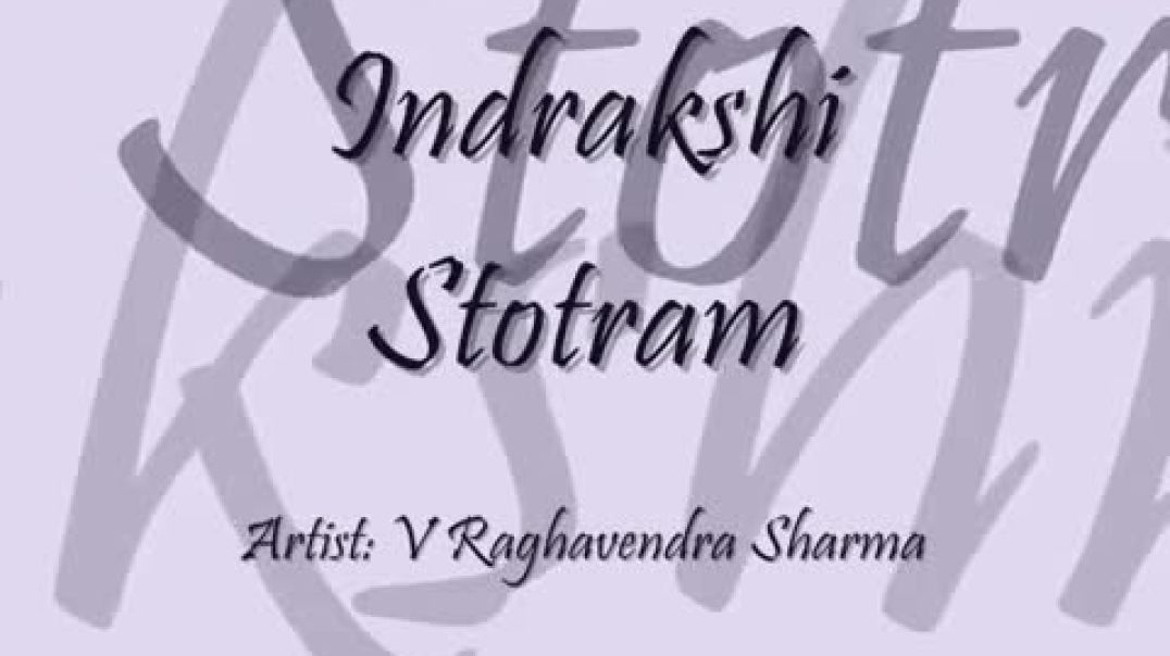 Indrakshi Stotram  Slokas for Health