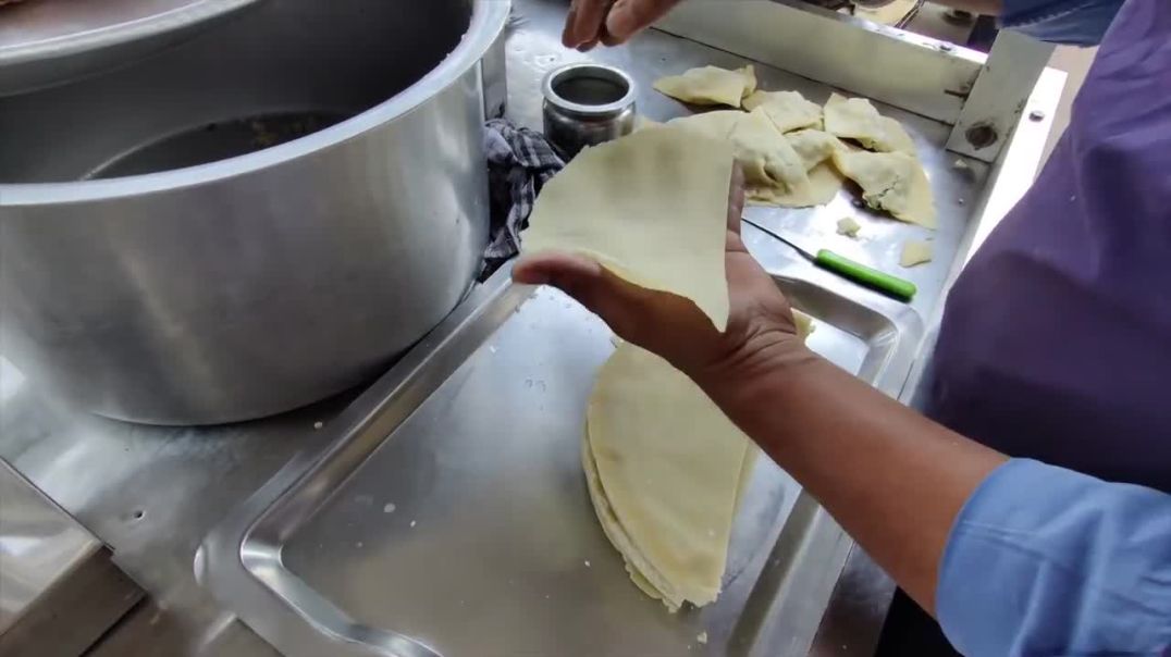 Art of Making Perfect Samosa _ Bihari Style Samosa _ Indian Street Food
