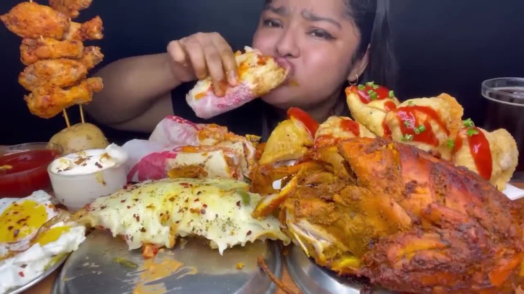 SPICY TANDOORI WHOLE CHICKEN🐓CHEESIEST CHICKEN PIZZA🍕CHICKEN SHAWARMA,CHICKEN SAMOSA,CHICKEN WINGS
