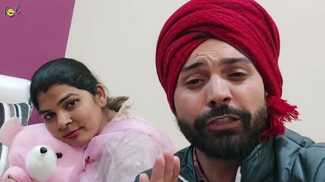 Funny Punjabi Comedy _ Wife Di Khushi _ Guri Singh Harjit