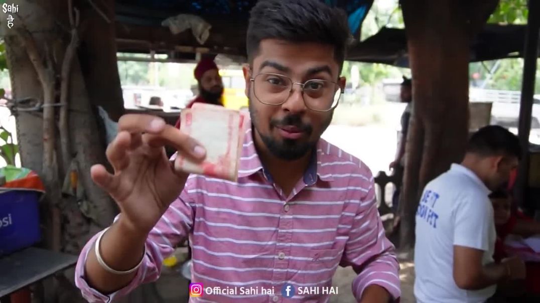 ⁣Only Rs 20 _ Khalsaji Ka Sabse Best Punjabi Nashta _ Street Food India