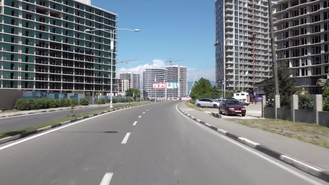 Driving in Batumi Georgia 4K