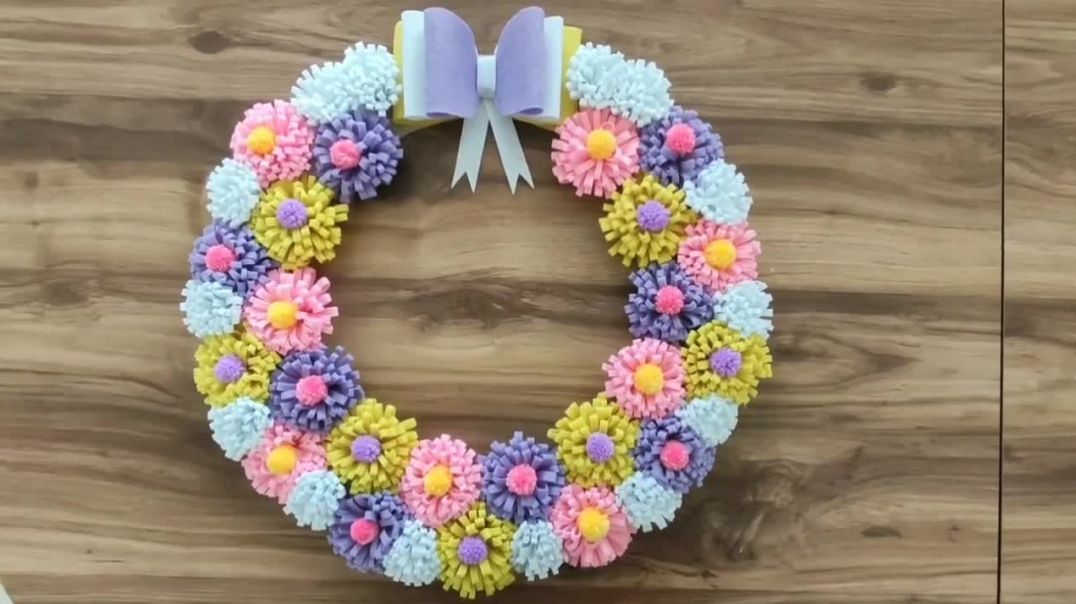 Keçeden Kapı Süsü Yapımı ! _ Felt Door Decoration