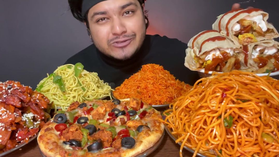 CHICKEN FRIED RICE   HAKKA NOODLES  CHILLY POTATO  PIZZA  AFGANI BURGERS  SCHEZWAN NOODLES  MUKBANG