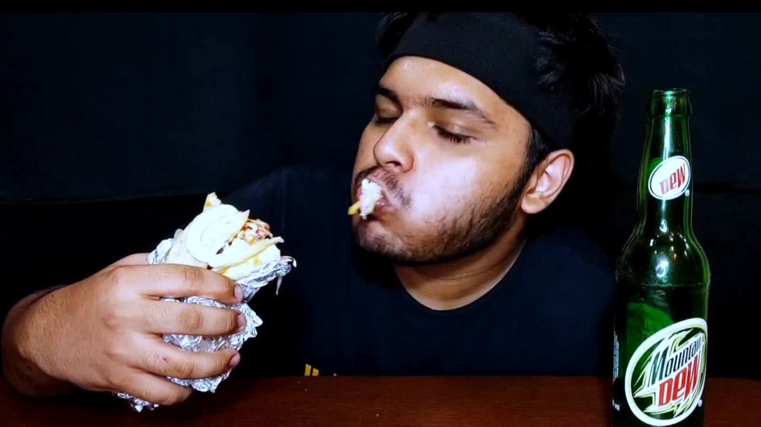 BIGGEST CHICKEN SHAWARMA EVER🔥   SHAWARMA EATING   MUKBANG   FOOD EATING VIDEOS   EATING SHOW