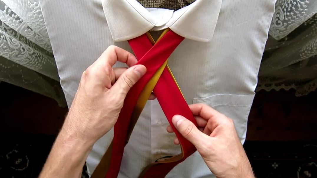 Double Eldredge knot for your Necktie