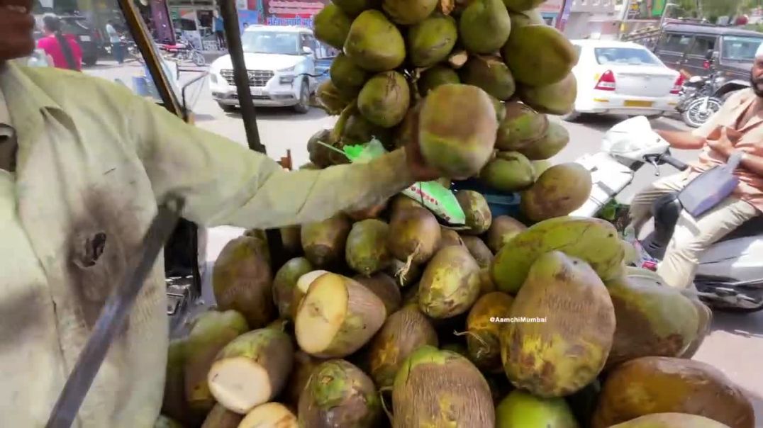 Dil Cheer Coconut wala of Ajmer _ The Coconut Slayer _ Indian Street Food