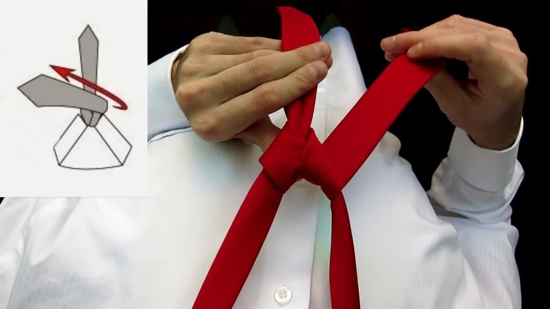 Full Windsor knot - step by step tutorial
