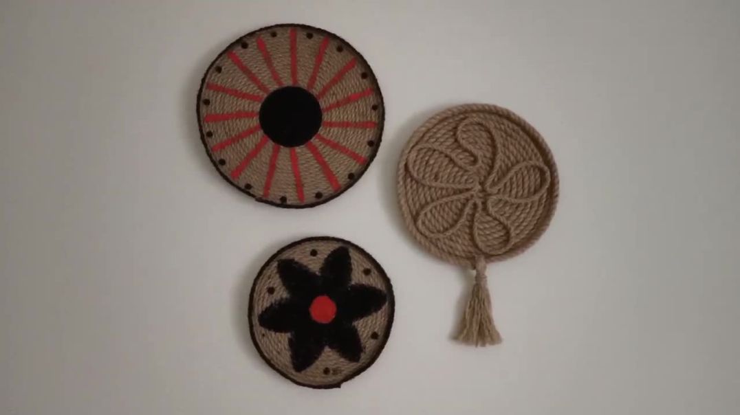 Afrikan Sepet Yapımı _ Afrikan Tabak Yapımı _ DIY African Basket
