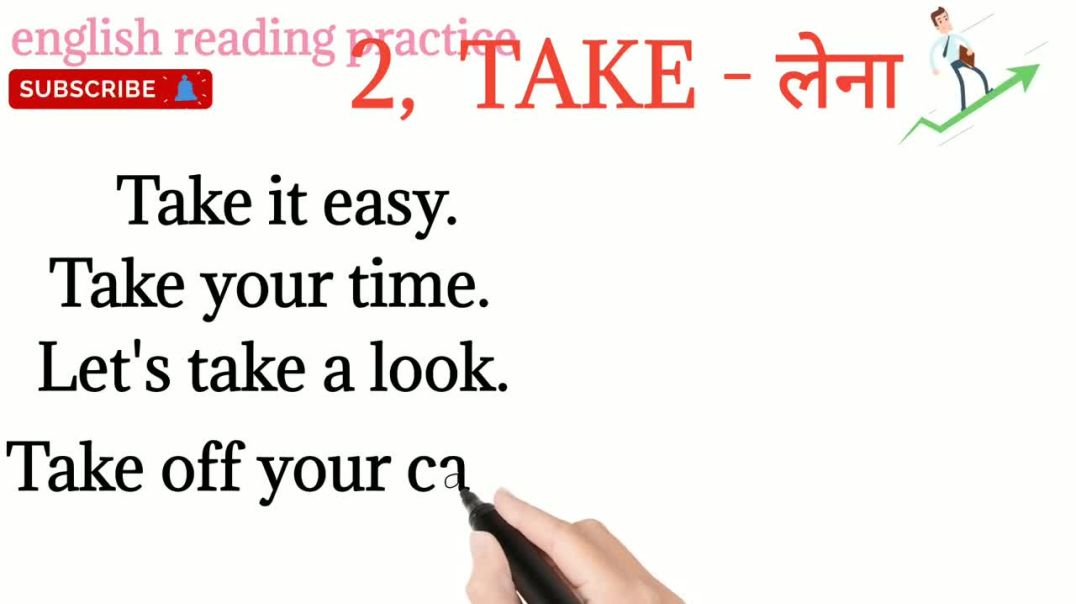 2,TAKE_one word many sentence_use of take_daily use sentence with take