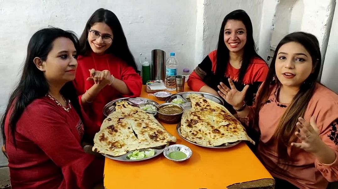 Biggest Butter Naan and Daal Makhni Eating Challenge Very Big Butter Naan Eating Competition