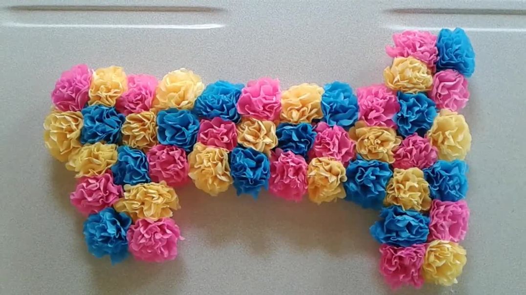 1 YAŞ DOĞUM GÜNÜ İÇİN RAKAM SÜSLEME _ DIY  Birthday Decoration Making