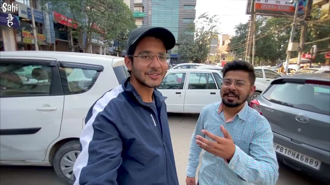 Ludhiana Healthy Street Food _ Sprouts Chaat _ Street Food India _ Fruit Ninja