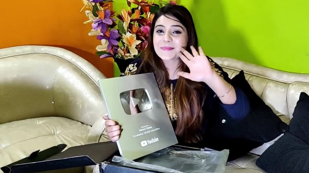 ⁣GOT SILVER PLAY BUTTON ON 100K SUBS #himmistyles