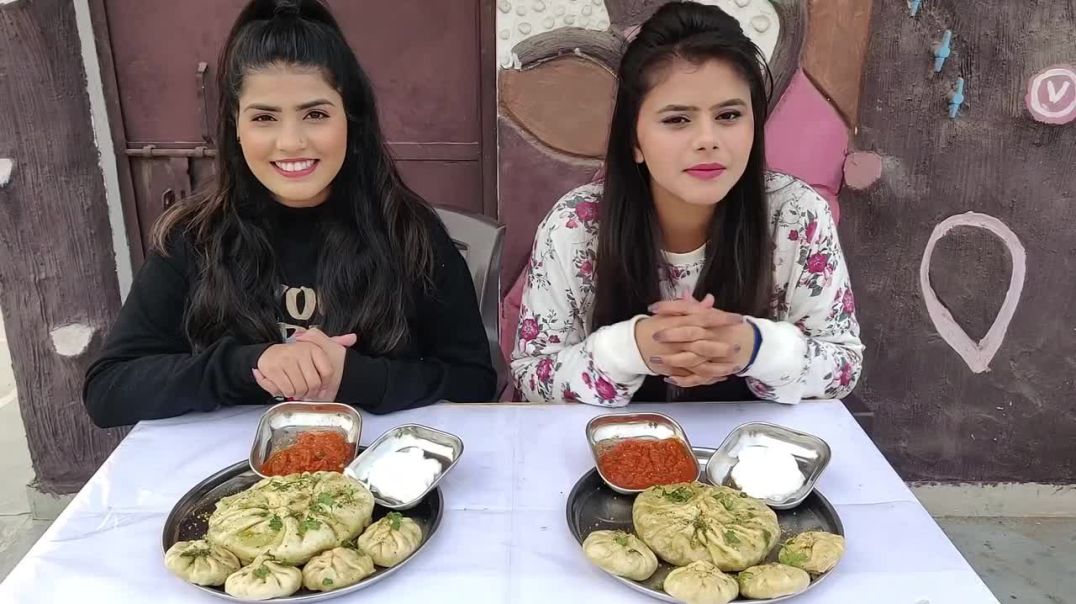 Bahubali Momos Eating Challenge World's Biggest Momos Eating Competition Food Challenge