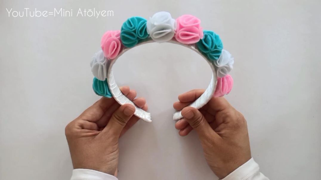 ⁣Keçeden Kolay Taç Yapımı ! _ Easy Hair Band Making