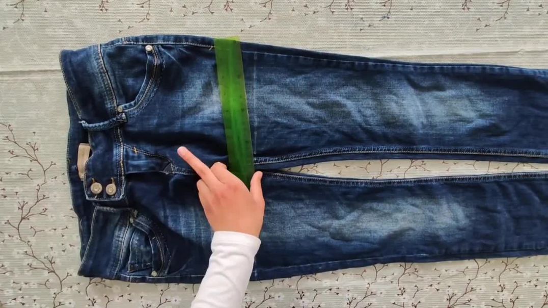 ⁣PANTOLONDAN SÜPER GERİ DÖNÜŞÜM _JEANS _ RECYCLE _ İDEA