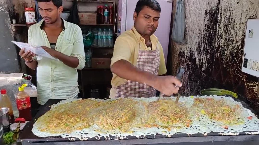 Crispiest Dosa in India _ Rava Mysore Dosa _ Indian Street Food