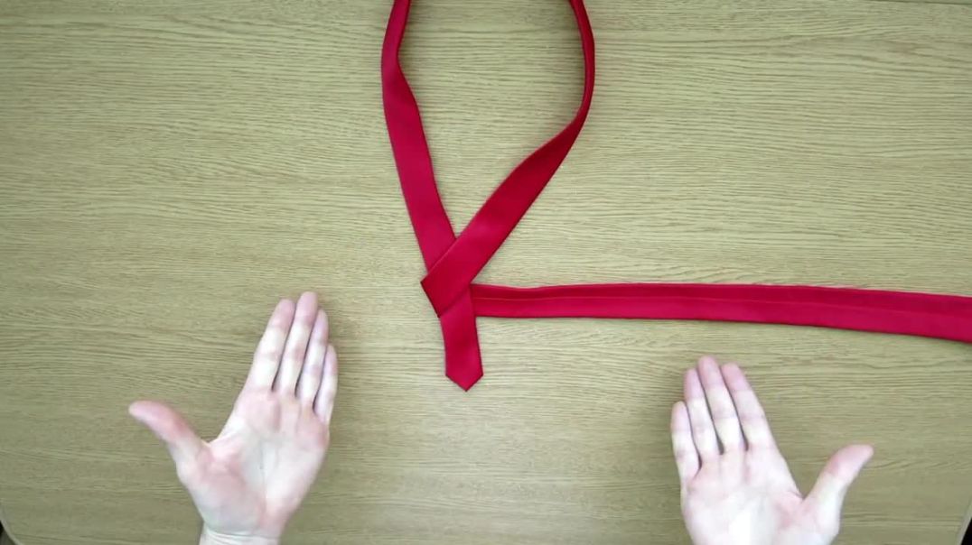 How to tie a tie - Van Wijk tie knot step by step for Beginners