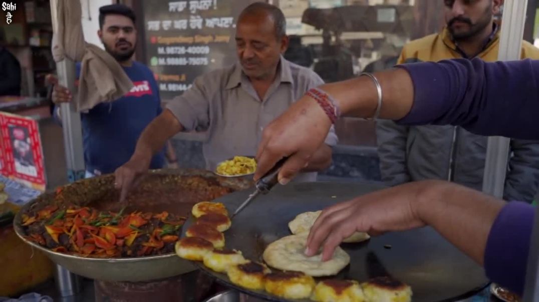 Punjab's Unseen Street Food _ Rs 20 Only _ Street Food India _ Tikki Chawal