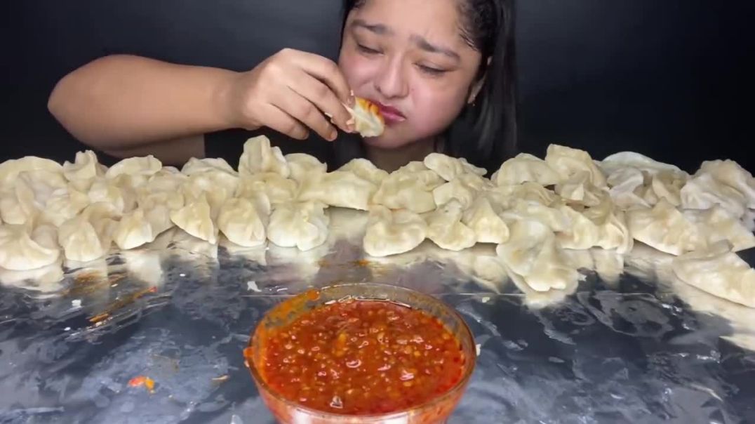100 MOMO EATING CHALLENGE 🥟 100 DUMPLINGS EATING CHALLENGE_EATING CHALLENGE _FOOD CHALLENGE VIDEOS