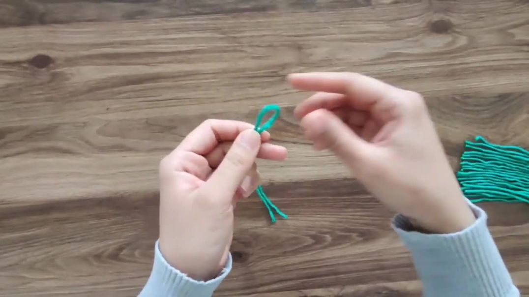 ⁣Makrome Tüy Yaprak Yapımı _ Makrome Duvar Süsü Yapımı _ DIY Macrame Feathers