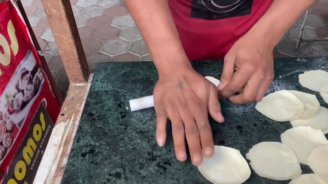 Art of Perfect Momos Making _ Live Momos _ Indian Street Food