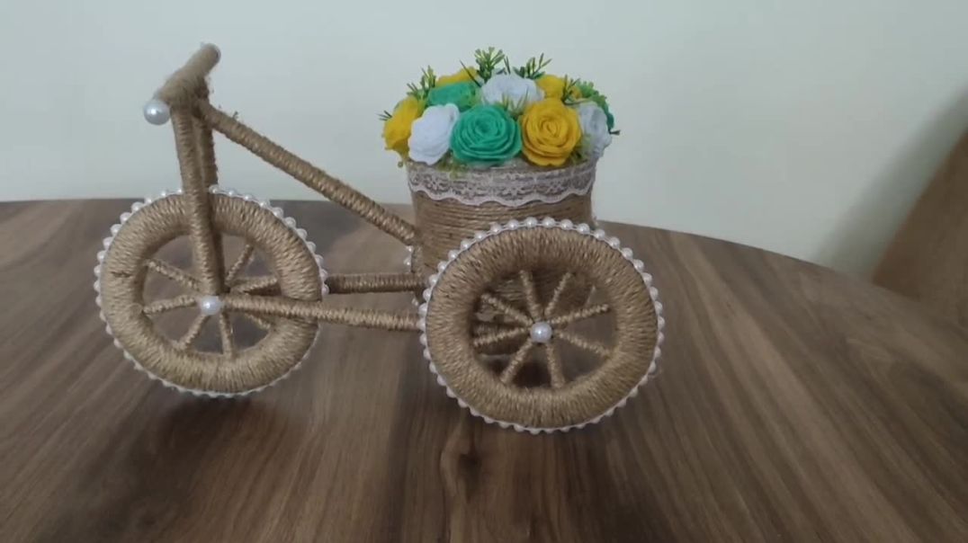 El Yapımı Bisiklet Nasıl Yapılır 🚲 _Dekorasyon Fikirleri