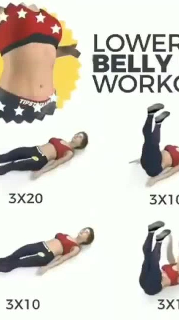 LOWER BELLY FAT WORKOUTS