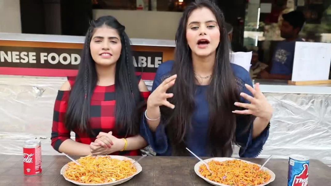 Chowmein and Fried Rice Eating Challenge Fried Rice and Chowmein Competition Food Challenge