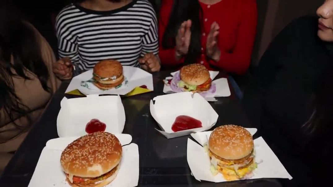 All Brands Biggest Burger Eating Challenge Big Burger Challenge Food Challenge