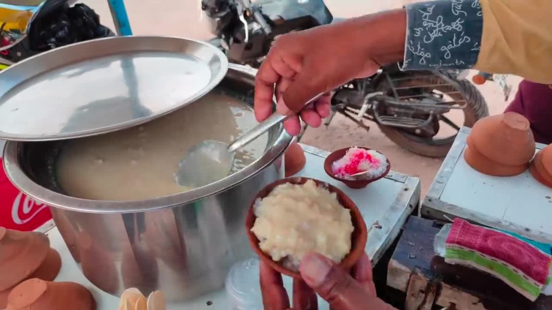 Barf Ki Chuski _ Kullad Wala Gola with Rabdi _ Indian Street Food