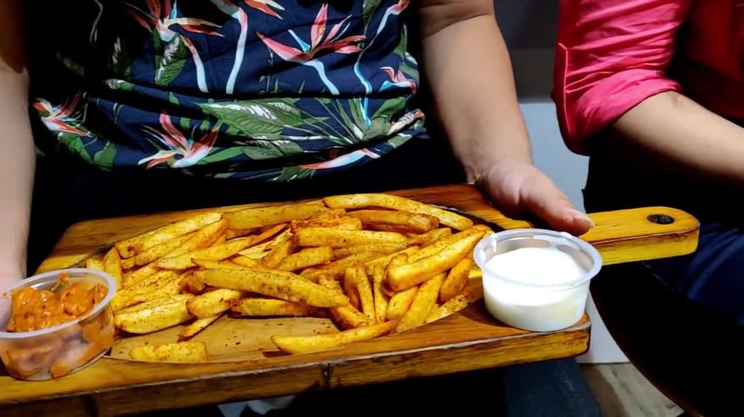 French Fries Challenge French Fries Eating Competition #HimmiStyles