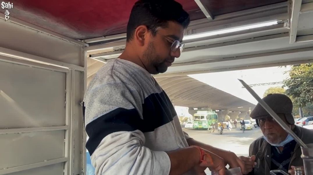 FB Manager का E - Rickshaw DHABA _ OIL FREE Chole Bhature _ Street Food India