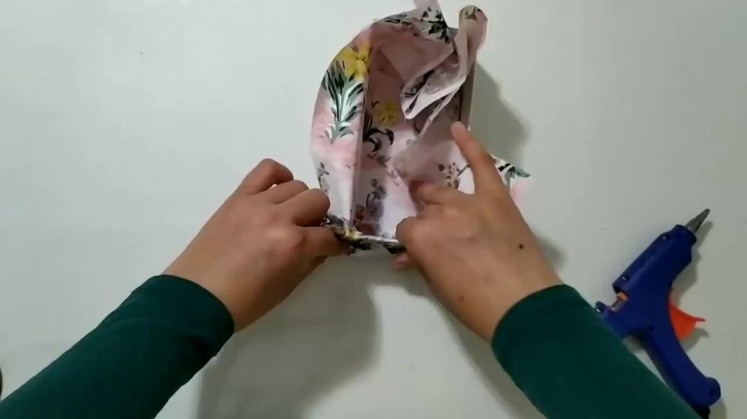 ⁣PARÇA KUMAŞ VE İPLER İLE YAPILABİLECEK 2 SÜPER FİKİR _ DIY FABRİC BASKET MAKİNG