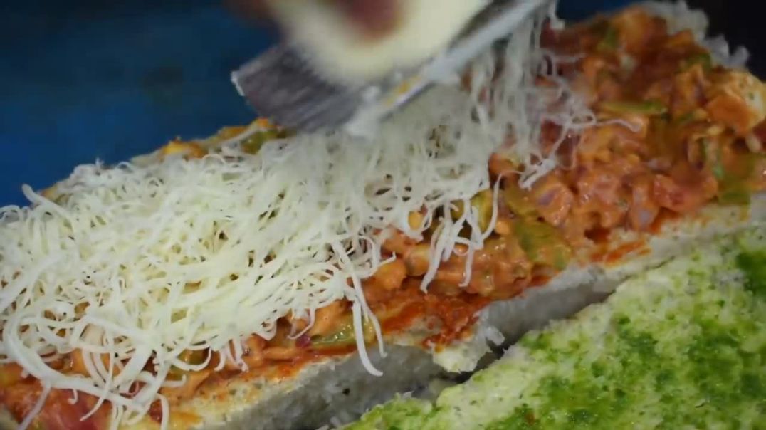 CHEESE BLAST Sandwich &amp;amp; CHEESE BOMB Roll _ Indian Street Food