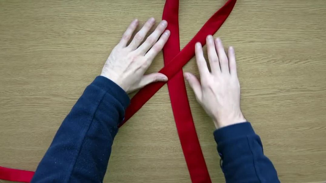 How to tie a tie - Glennie Braided necktie knot