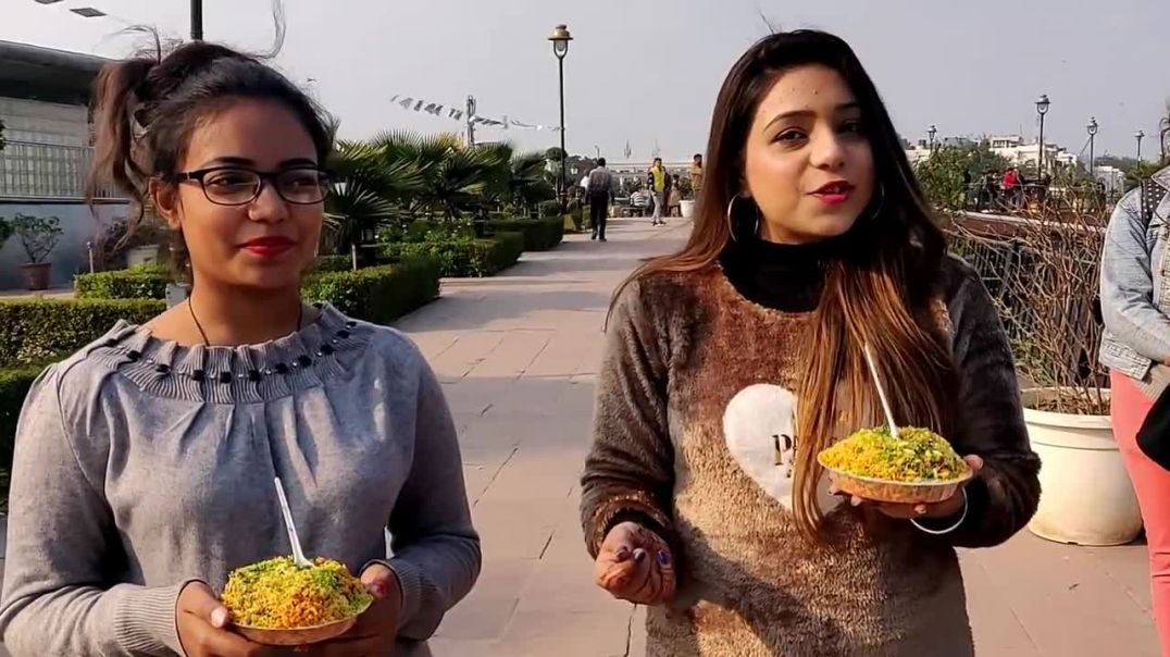Bhel Puri Eating Challenge #HimmiStyles #bhelpuri #foodchallenge