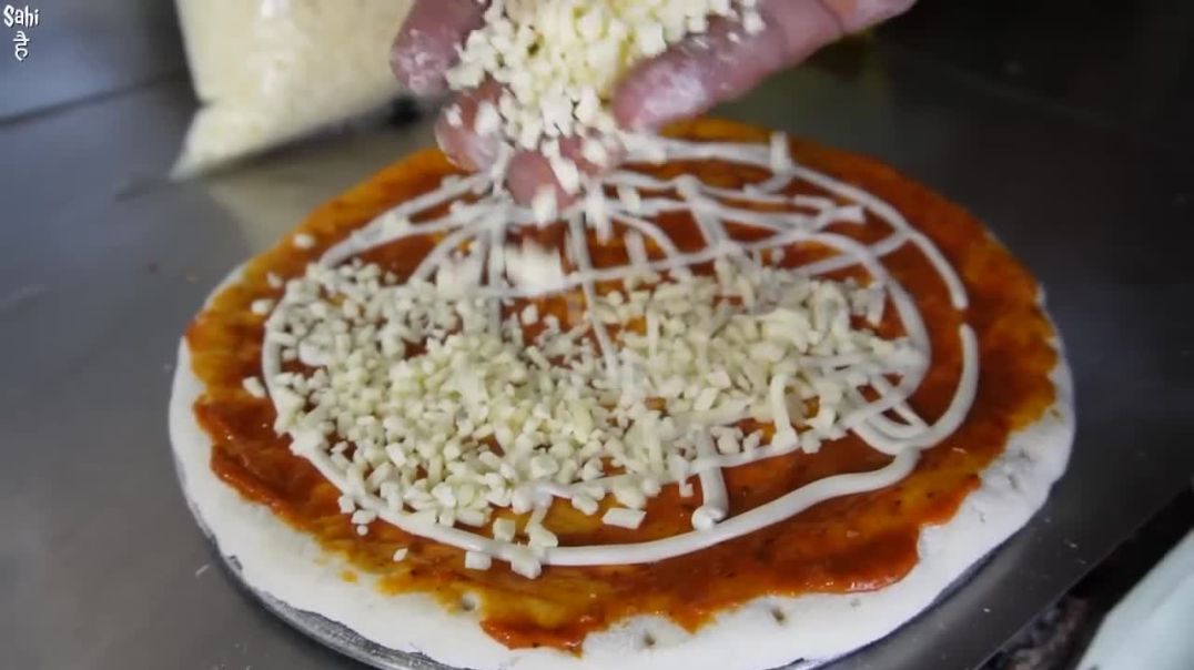 199_- me UNLIMITED _ Sardarji ka OVERLOADED Pizza _ Street Food India