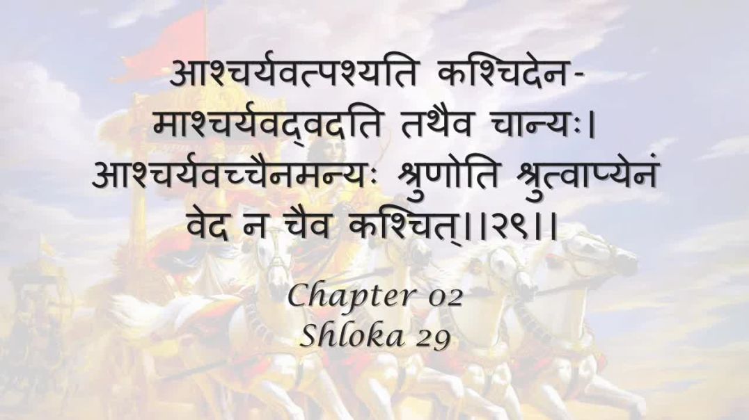Bhagavad Gita_ Chapter 02 - Shloka 29