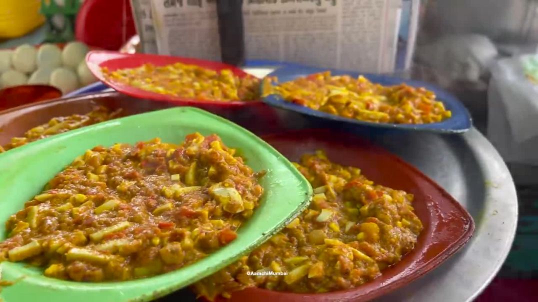 Bharuch's Famous Boiled Egg Bhurji _ Indian Street Food