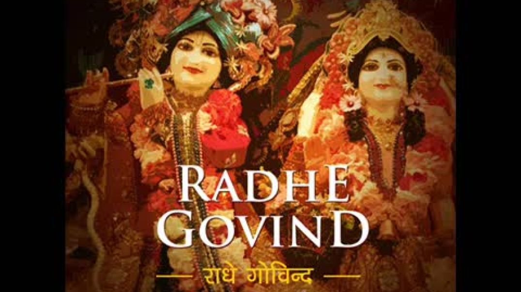 ⁣Shri Krishna Stotra - Govind Damodar Madhaveti
